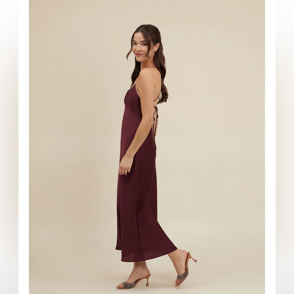 Park & Fifth Davenport Dress - Burgundy